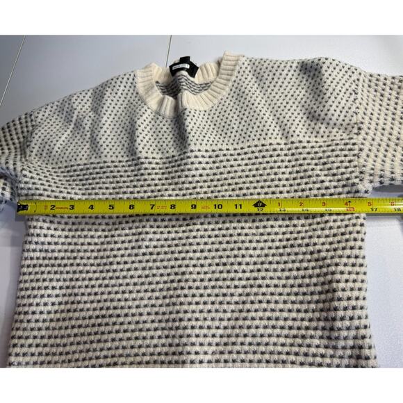 Summersalt Womens Sz S Luxe Cashmere Wool Sweater Cream Gray Quiet Luxury - Picture 5 of 8